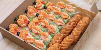 Аппетитные боксы на 50-60 персон